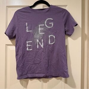 Xersion Purple Short Sleeve Crew Neck Tee Women’s L Cotton Blend Casual T-Shirt